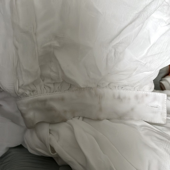 Seafolly NWOT Dunes Strapless White Jumpsuit Anthropologie SZ S Return - Picture 7 of 7